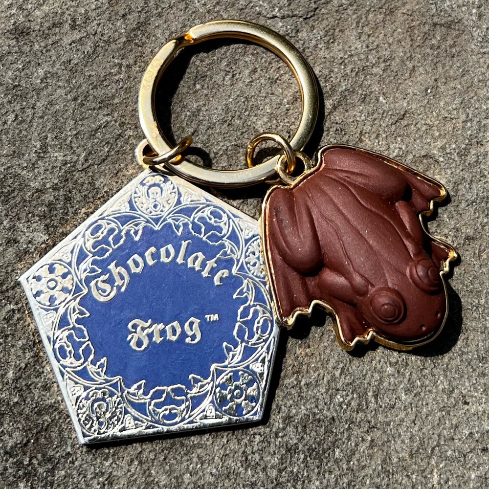 Official Wizarding World Of Harry Potter Chocolate Frog Keychain